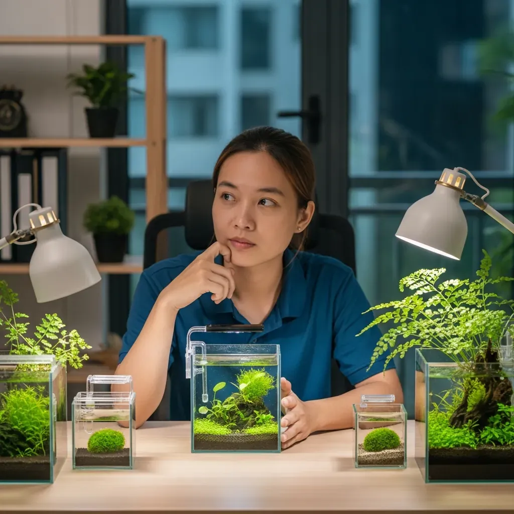 Người Việt trẻ chọn phong cách bể thủy sinh phù hợp với không gian