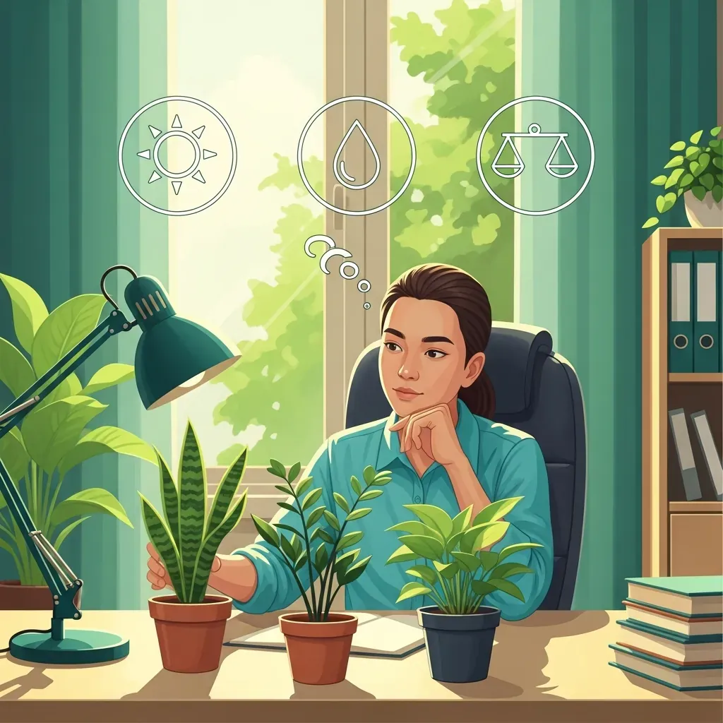 Người Việt chọn cây để bàn phù hợp dựa trên ánh sáng, nhịp tưới và phong thủy