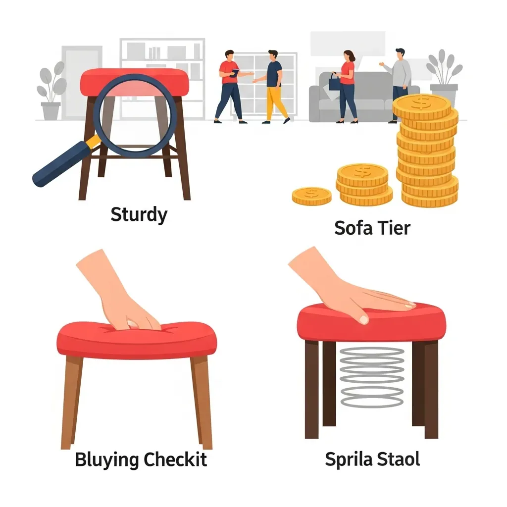 Checklist kiểm tra trước khi mua ghế đôn sofa tránh mua hớ