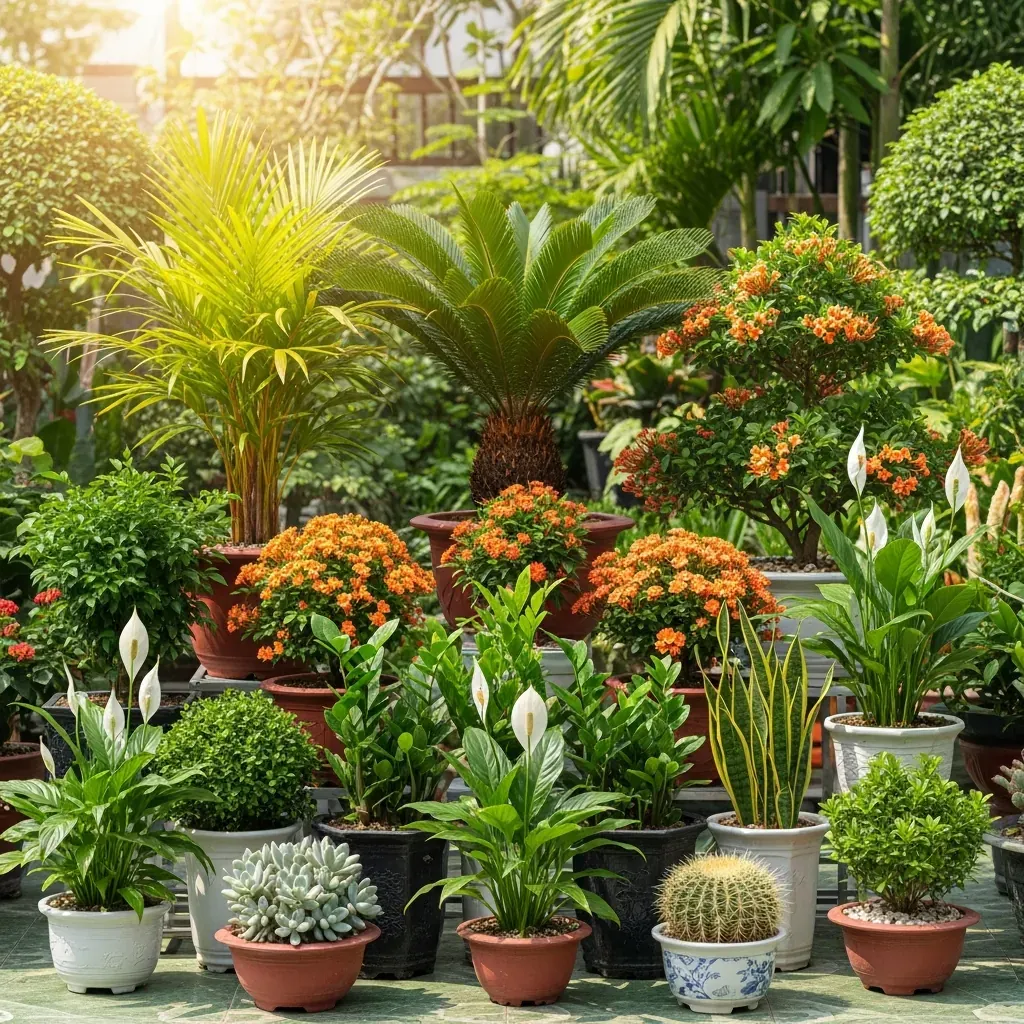 Các loại cây dễ sống cho sân trước theo điều kiện ánh sáng